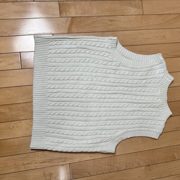 NORDSTROM BP Mock Neck Preppy Sweater Knit Vest Size Small - Picture 7 of 8